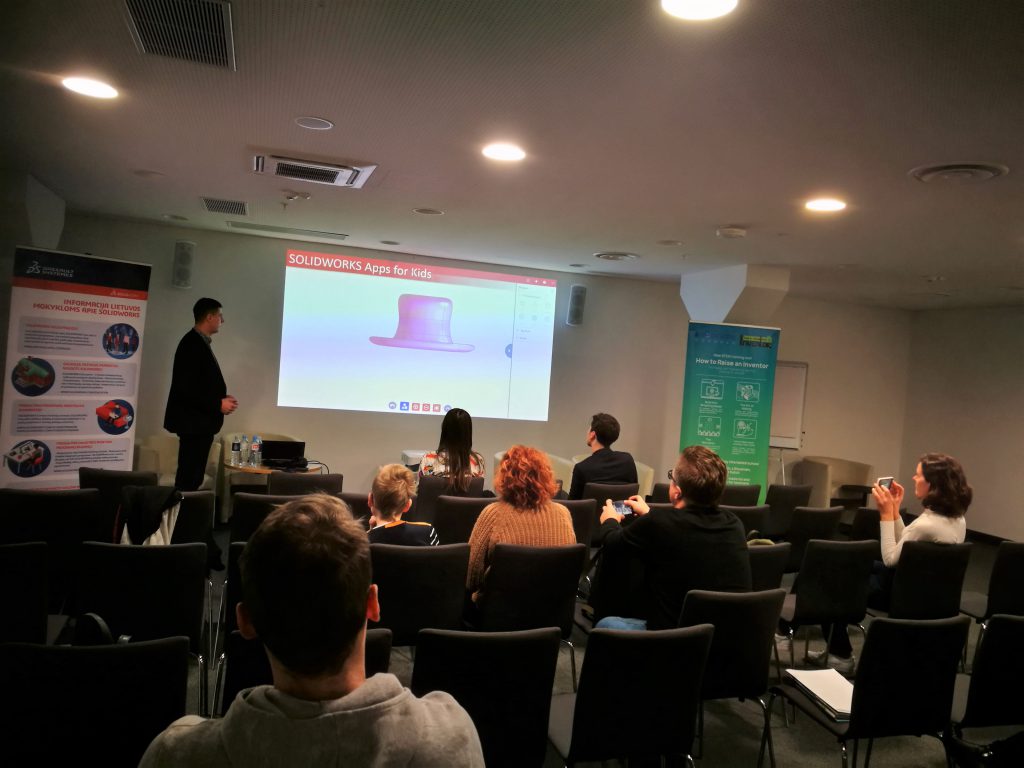 Presentation of project’s results at fair “Mokykla” — photo 7 of 10