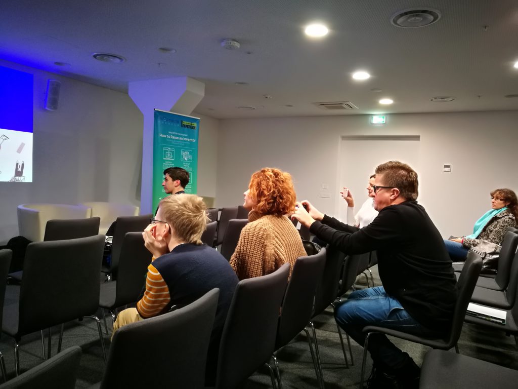 Presentation of project’s results at fair “Mokykla” — photo 8 of 10