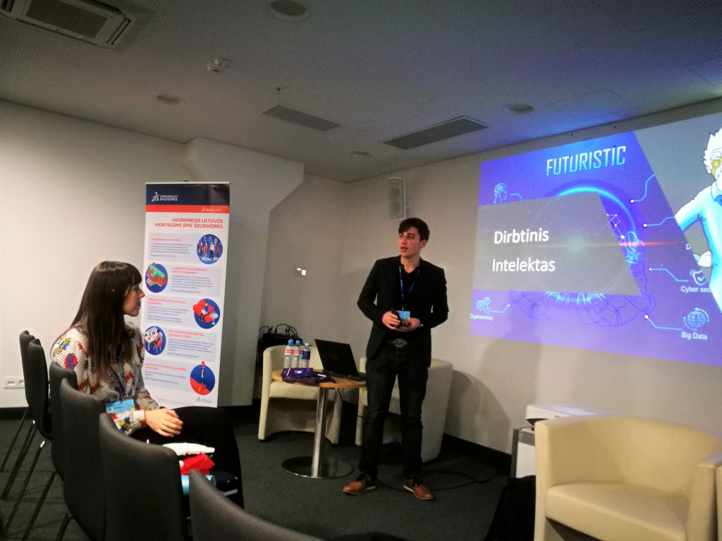Presentation of project’s results at fair “Mokykla” — photo 10 of 10